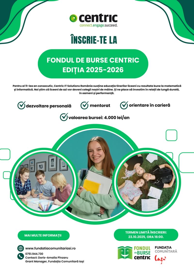 fondul de burse centric editia 11 68ee4d66d407d