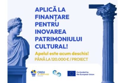 pana la 120 000 e finantare pentru proiecte inovatoare in patrimoniul cultural pana la 60 000 e pentru fiecare imm din proiect prin noul apel cr eu in heritage 69a7fd1cddda3