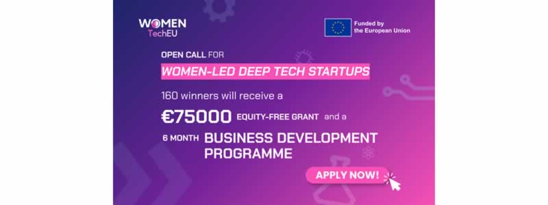 a treia editie women techeu finantare nerambursabila de 75 000 eur si mentorat pentru startup urile deep tech formate de femei 6a620f954f032